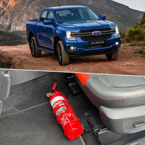 Ford Ranger Next Gen - Fire Extinguisher Bracket